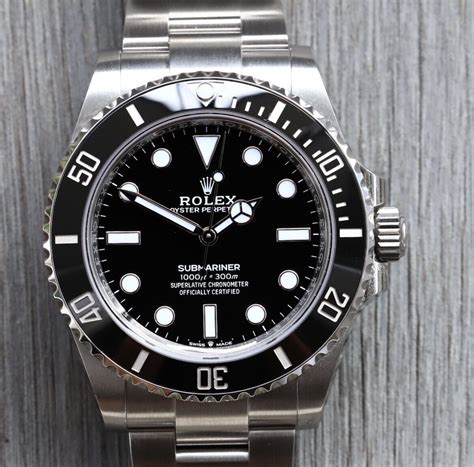 rolex sub no date 2022|2022 Rolex submariner date model.